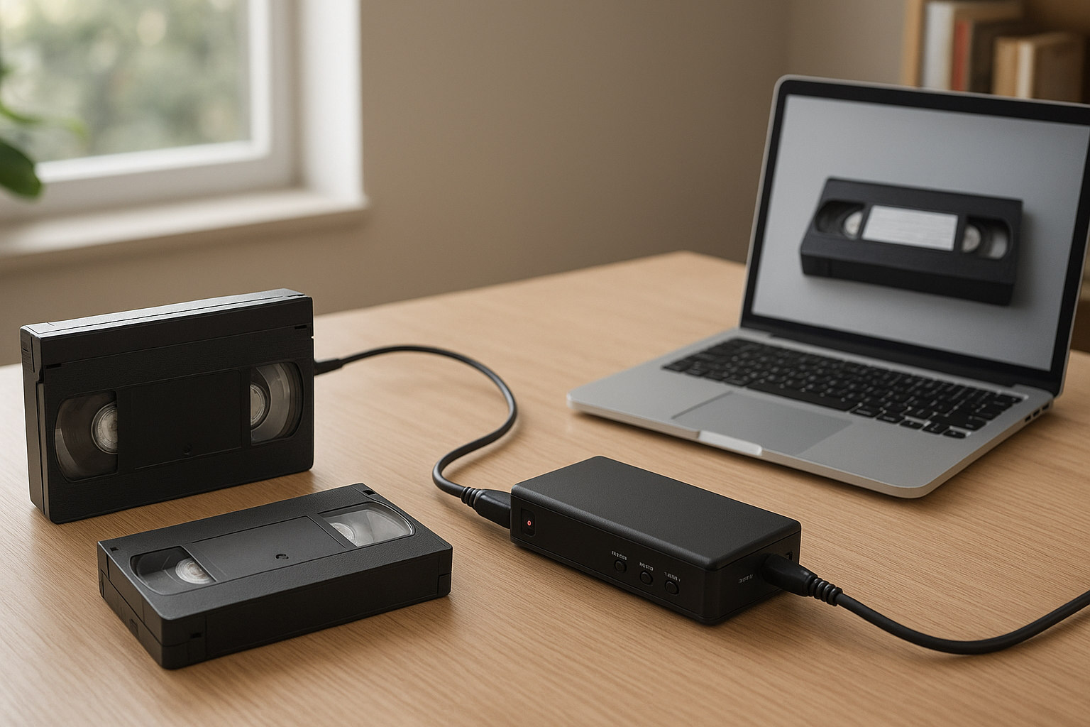 Foto bij VHS-C digitaliseren: kleine bandjes, grote herinneringen