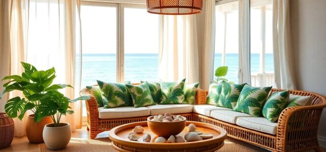 create tropical ambiance furniture